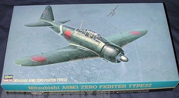 09117 Самолет Mitsubishi A6M3 ZERO JT17