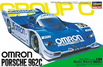 20280 Автомобиль Omron Porsche 962C (Hasegawa) 1/24