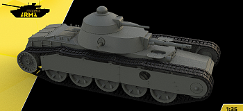 AM35938 Советский средний танк Гротте ТГ-1