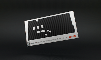 EM35019 Коврик &amp;amp;quot;линии&amp;amp;quot; в кабину Зил-131 для моделей ICM 1:35 (3D декаль)